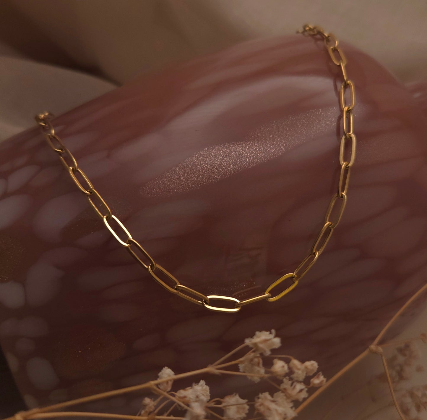 Nora Paperclip Chain Necklace