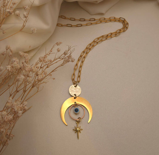 Selma Necklace - Guided. Protected. Forever luminous.