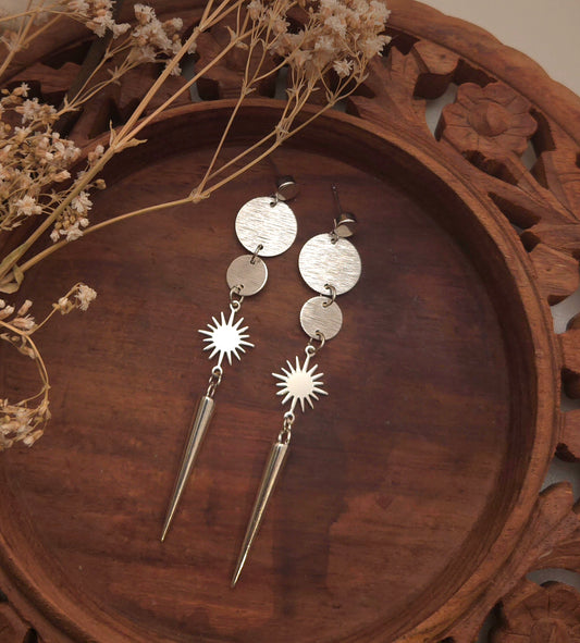 Iman Earrings - Illuminate your path