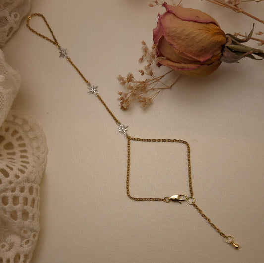 Anjali Hand bracelet- An offering, reimagined