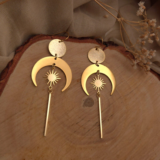 Noora Earrings - Where your light leads, magic follows.