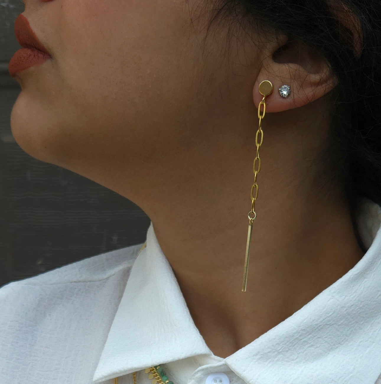 Electra Earrings - Where inner light meets strength