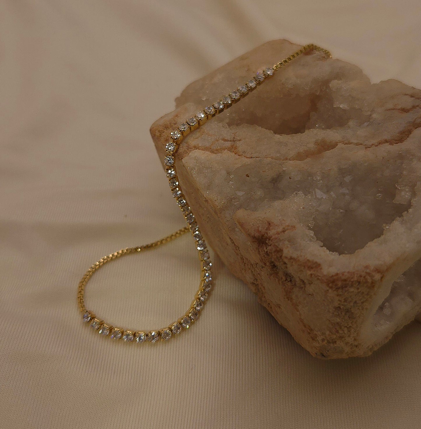 Twinkle Tennis Bracelet - Remember, you are stardust