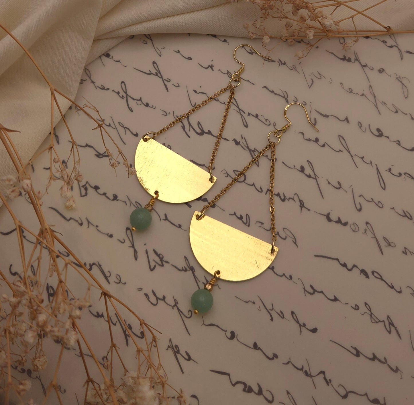 Aurielle Earrings - Where golden light meets freedom