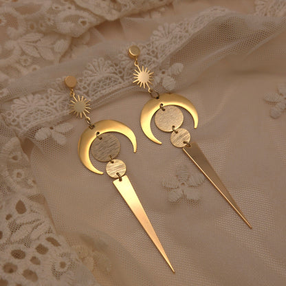 Nyx Earrings- Mystery, power, and fearless