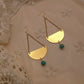 Aurielle Earrings - Where golden light meets freedom