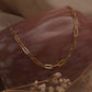 Nora Paperclip Chain Necklace