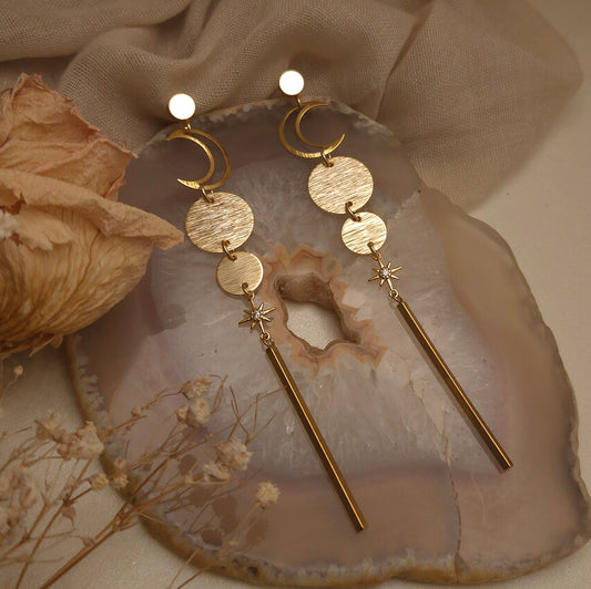 Ayla Earrings - Glow with the light within