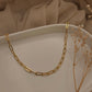 Nora Paperclip Chain Necklace