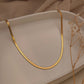 Sadia Snake Chain Necklace - Sleek, fluid, and endlessly timeless