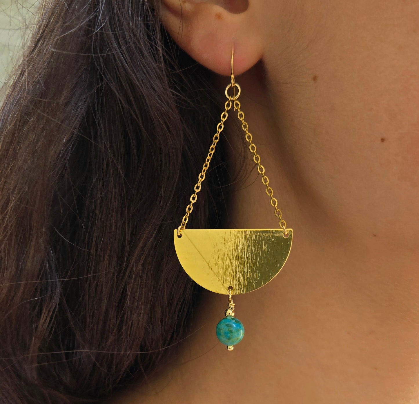 Aurielle Earrings - Where golden light meets freedom