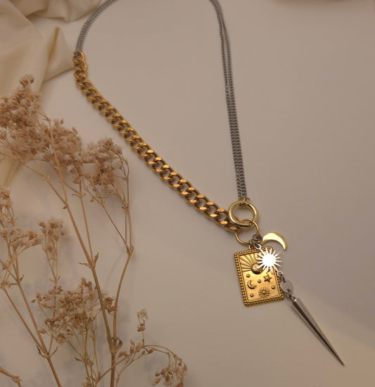 Estelle Necklace - Where strength meets celestial grace