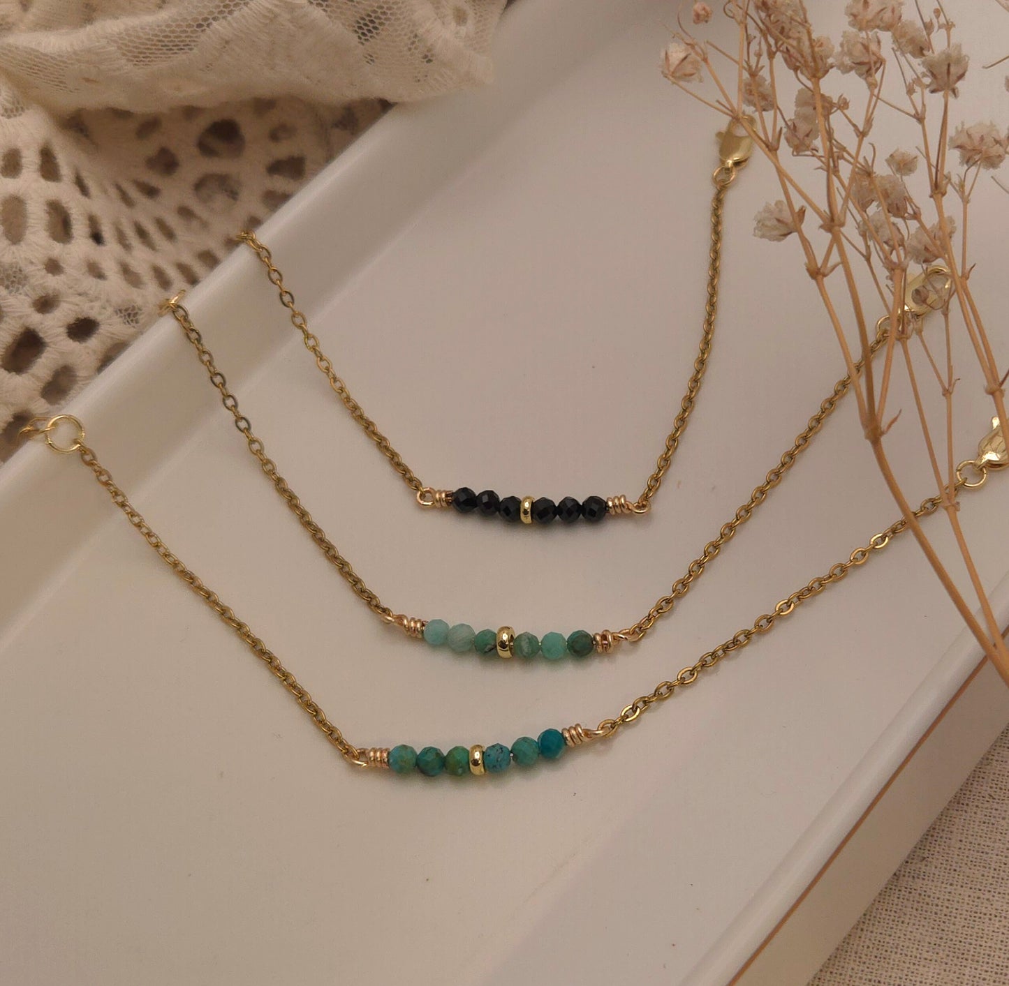Chloe Bracelet - Soft radiance, playfully yours