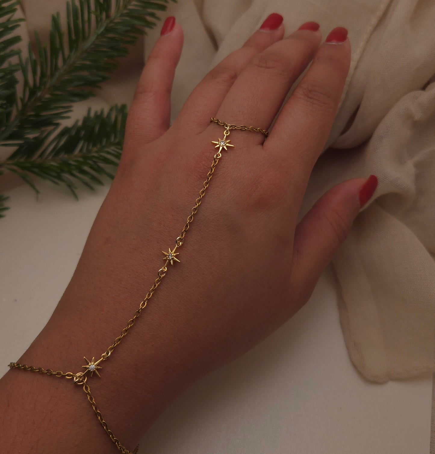 Anjali Hand bracelet- An offering, reimagined