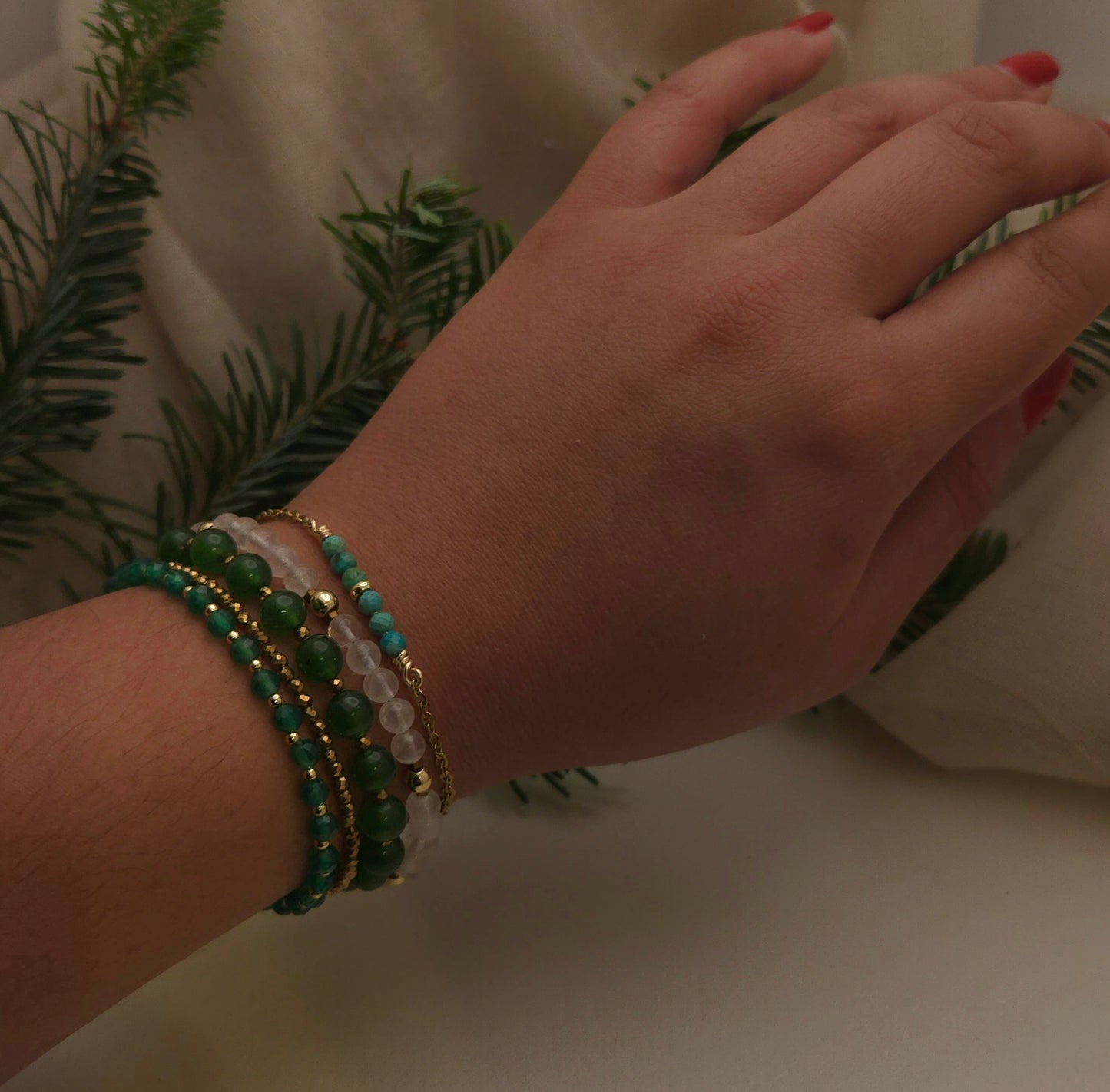 Eva Bracelet - Bold color. Grounded beauty.