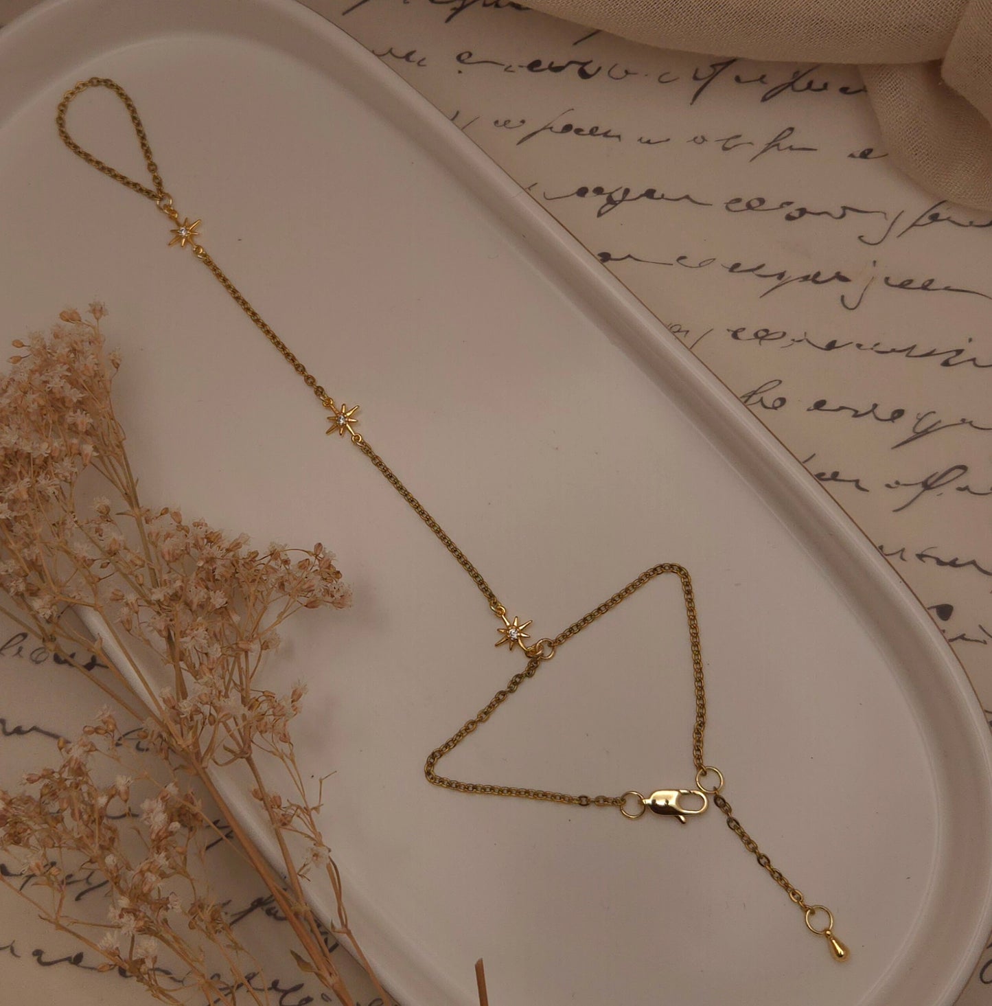 Anjali Hand bracelet- An offering, reimagined